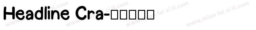 Headline Cra字体转换